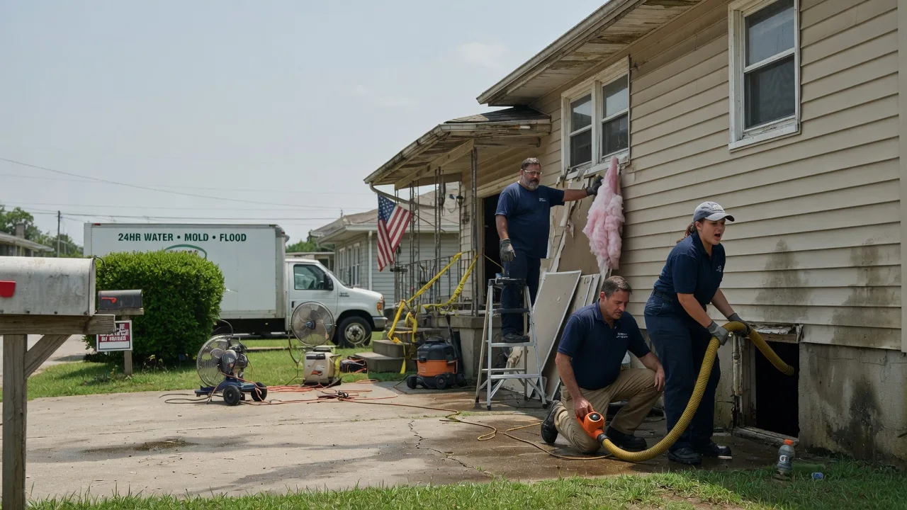 Water Damage Repair in Lemon Springs, NC near me